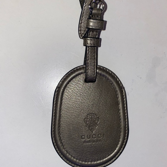 Brand New TWO Auth.Gucci Luggage Tags OLIVE GREEN (read below) - Picture 7 of 15